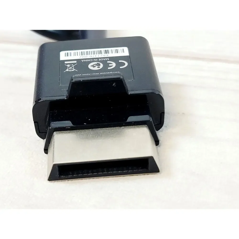 Genuine Official OEM Microsoft XBOX 360 Composite AV Cable X821376-001 Tested